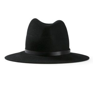 Rag & Bone Black Fedora Hat (BRAND NEW)